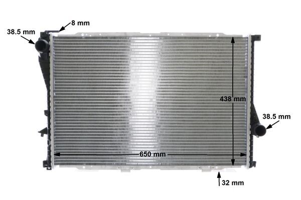 Mahle Original Radiateur CR 296 000S