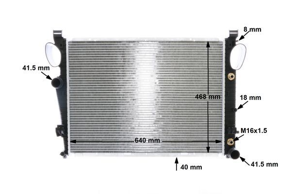 Mahle Original Radiateur CR 302 000S