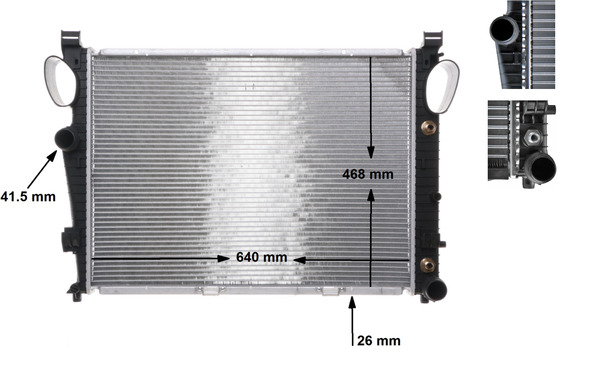 Mahle Original Radiateur CR 304 000S