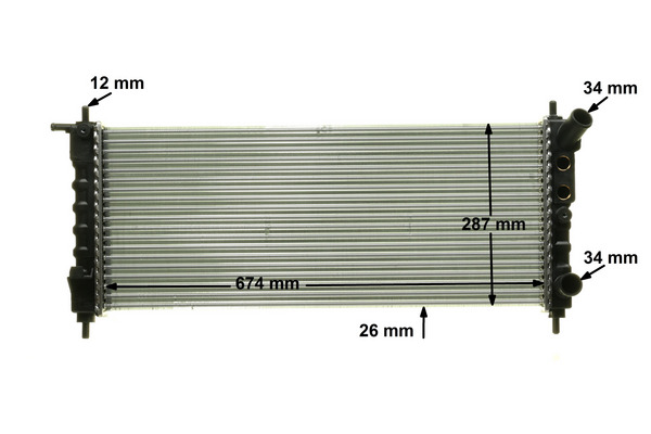 Mahle Original Radiateur CR 313 000P