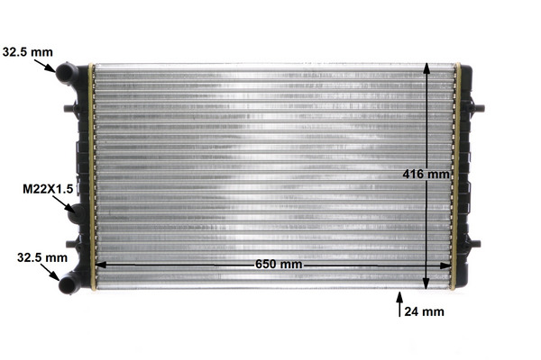 Mahle Original Radiateur CR 368 001S