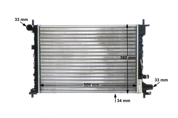 Mahle Original Radiateur CR 381 000S