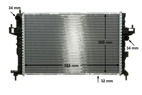 Mahle Original Radiateur CR 391 000P