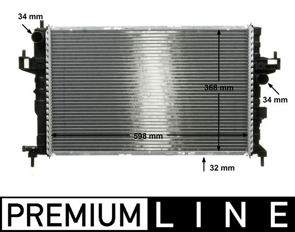 Mahle Original Radiateur CR 391 000P