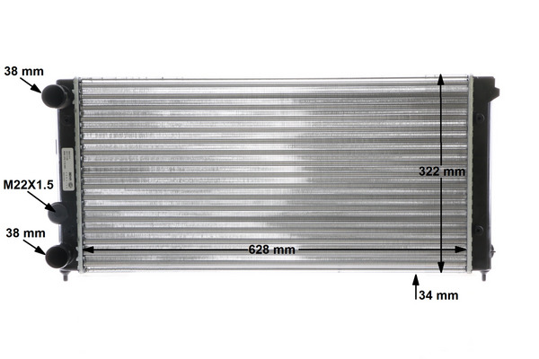 Mahle Original Radiateur CR 411 000S