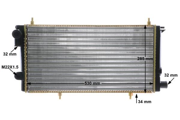 Mahle Original Radiateur CR 431 000S