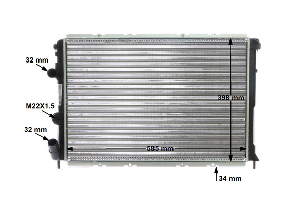 Mahle Original Radiateur CR 434 000S