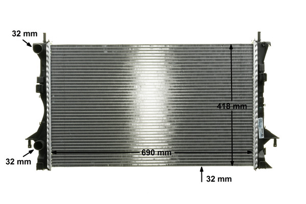 Mahle Original Radiateur CR 461 000P