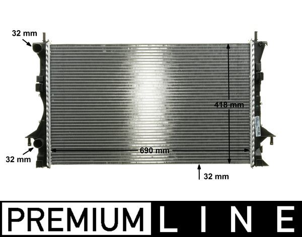 Mahle Original Radiateur CR 461 000P