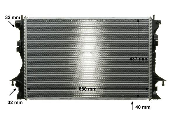 Mahle Original Radiateur CR 462 000P