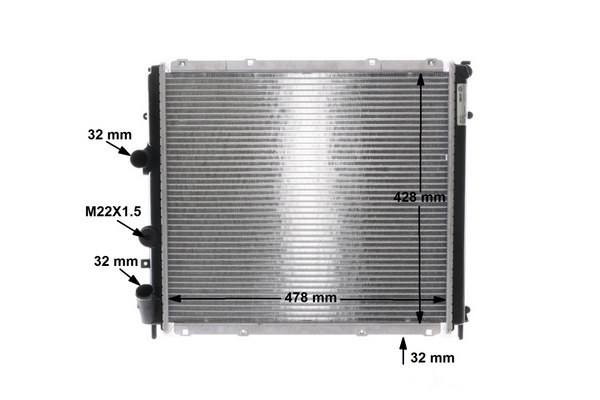 Mahle Original Radiateur CR 465 000S