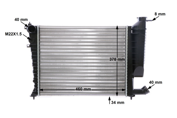 Mahle Original Radiateur CR 478 000S