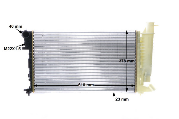 Mahle Original Radiateur CR 487 000S