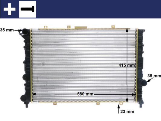 Mahle Original Radiateur CR 520 000S