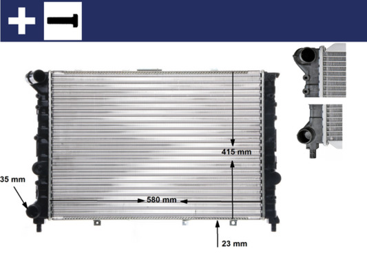 Mahle Original Radiateur CR 521 000S