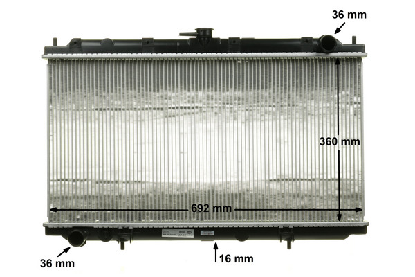 Mahle Original Radiateur CR 545 000S