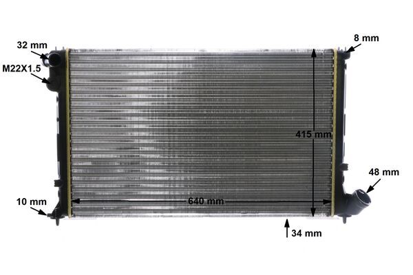 Mahle Original Radiateur CR 594 000S