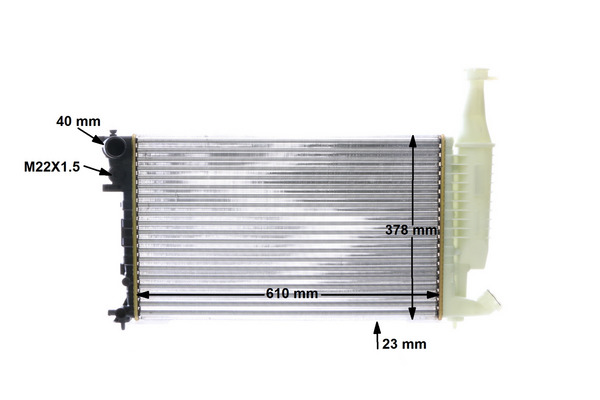 Mahle Original Radiateur CR 596 000S