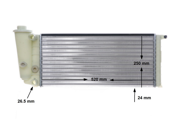 Mahle Original Radiateur CR 617 000S