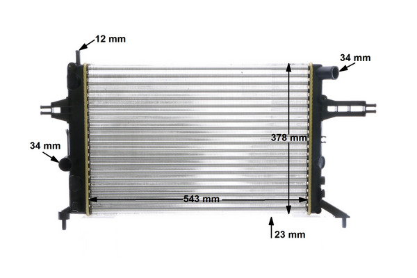 Mahle Original Radiateur CR 637 000S