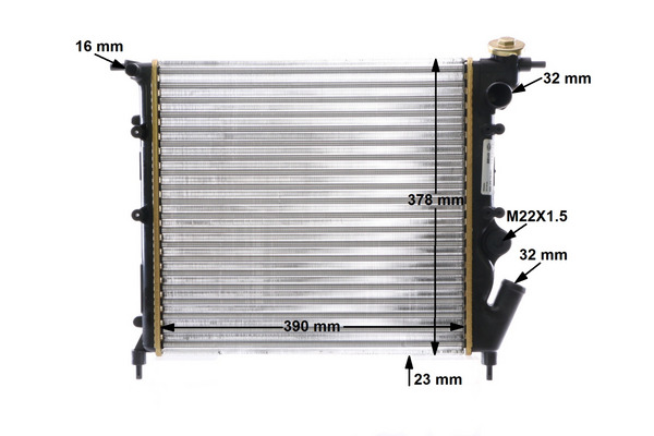 Mahle Original Radiateur CR 642 000S