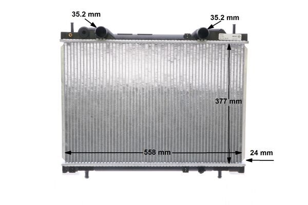 Mahle Original Radiateur CR 656 000S