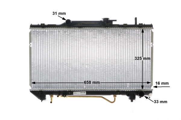 Mahle Original Radiateur CR 746 000S