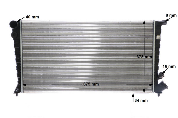 Mahle Original Radiateur CR 750 000S