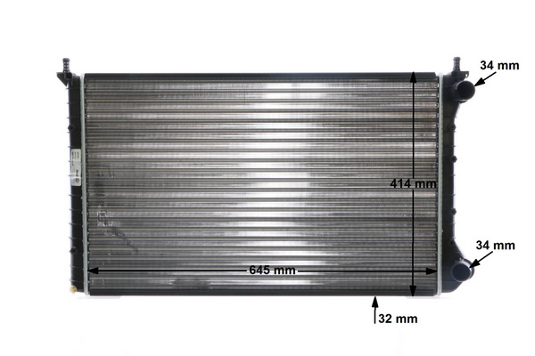 Mahle Original Radiateur CR 753 000S