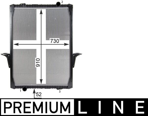 Radiateur Mahle Original CR 755 000P