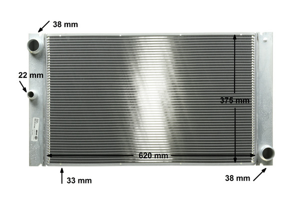 Mahle Original Radiateur CR 766 000P