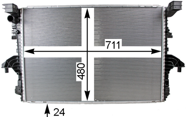 Mahle Original Radiateur CR 805 000P