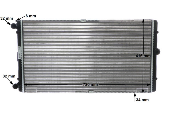 Mahle Original Radiateur CR 829 000S