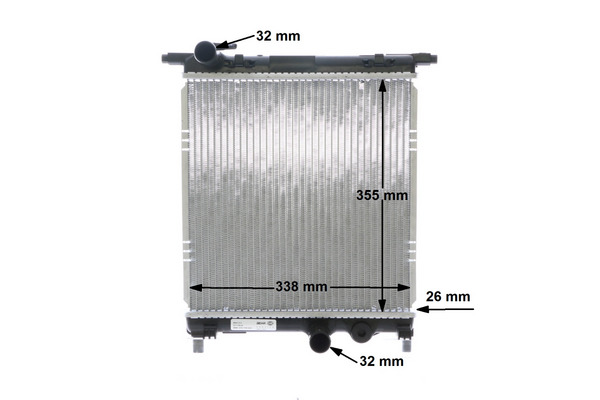 Mahle Original Radiateur CR 831 000S