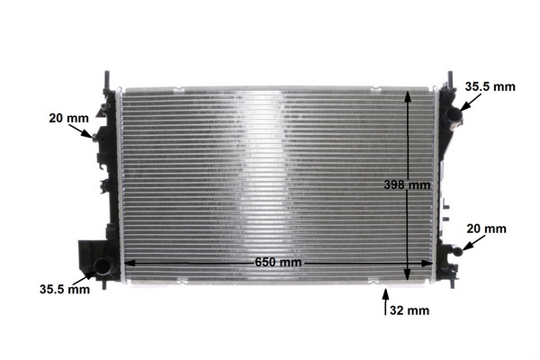 Mahle Original Radiateur CR 834 000S