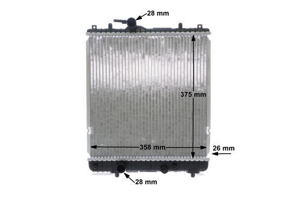 Mahle Original Radiateur CR 837 000S