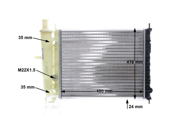 Mahle Original Radiateur CR 838 000S