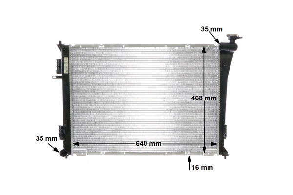 Mahle Original Radiateur CR 846 000S