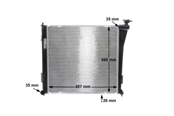 Mahle Original Radiateur CR 848 000S