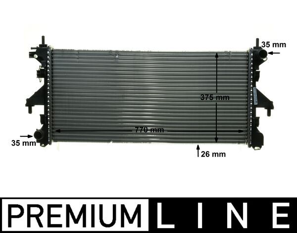 Mahle Original Radiateur CR 885 000P