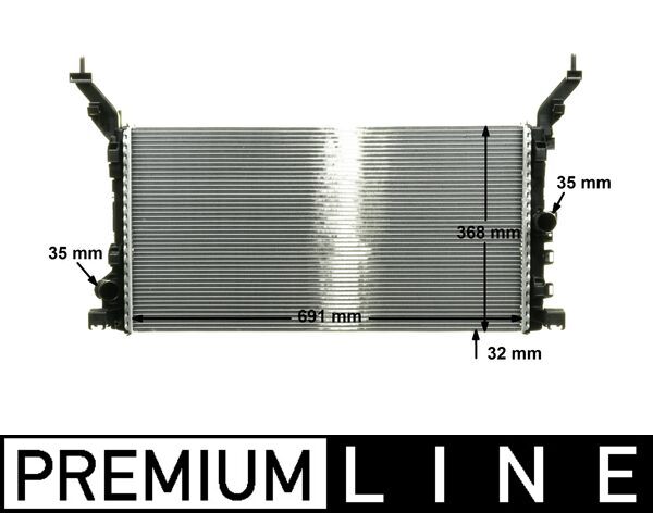 Mahle Original Radiateur CR 895 000P