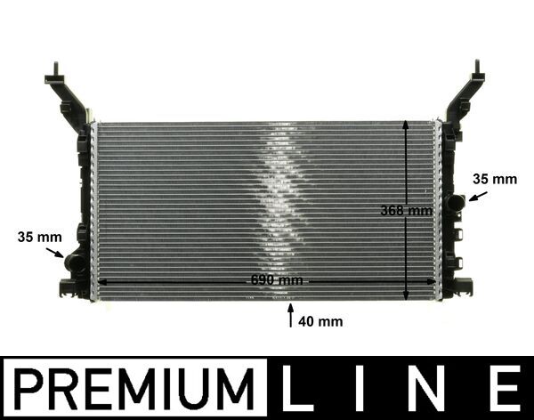 Mahle Original Radiateur CR 896 000P