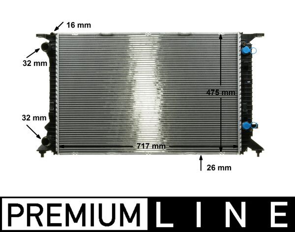 Mahle Original Radiateur CR 910 000P