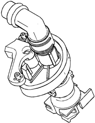 Mahle Original Kachelkraan /Koelvloeistof regelklep CV 1 000P