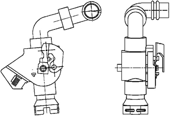 Mahle Original Kachelkraan /Koelvloeistof regelklep CV 2 000P