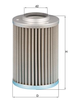 Mahle Original Filter/oliezeef automaatbak HX 40