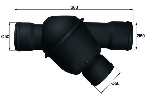 Thermostaat Mahle Original TH 22 79