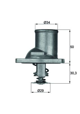 Mahle Original Thermostaat TI 1 83