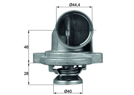 Mahle Original Thermostaat TI 23 80