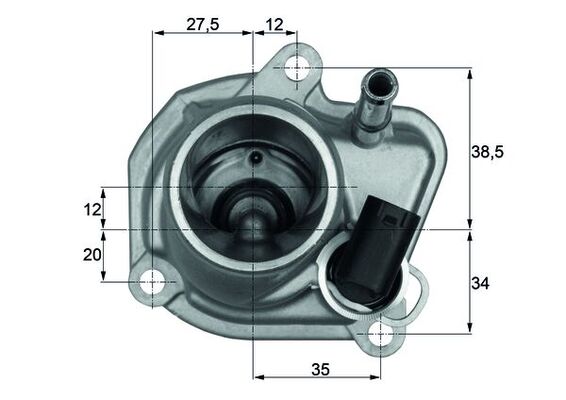 Mahle Original Thermostaat TI 29 87